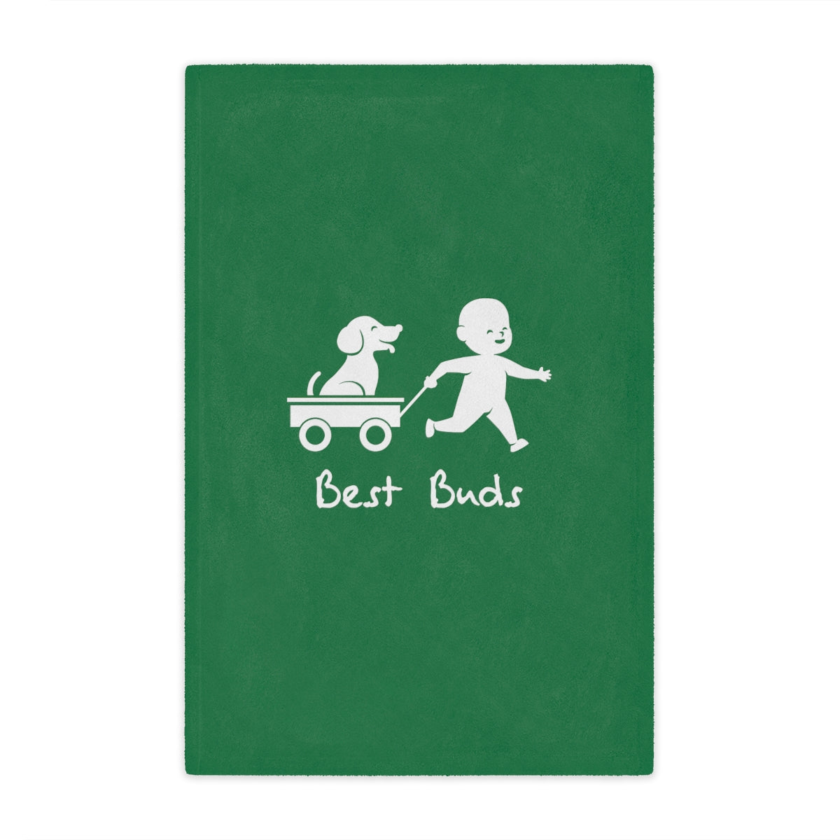 Best Buds Minky Blanket - Green