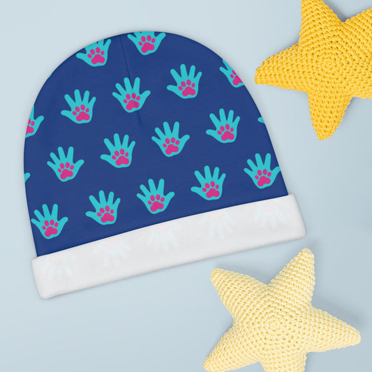 Paws n' Hands Baby Beanie - Choose Your Color