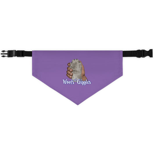 Dark/Gray Pet Bandana Collar