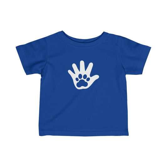 Paw n' Hand Infant Fine Jersey Tee - Choose Your Color