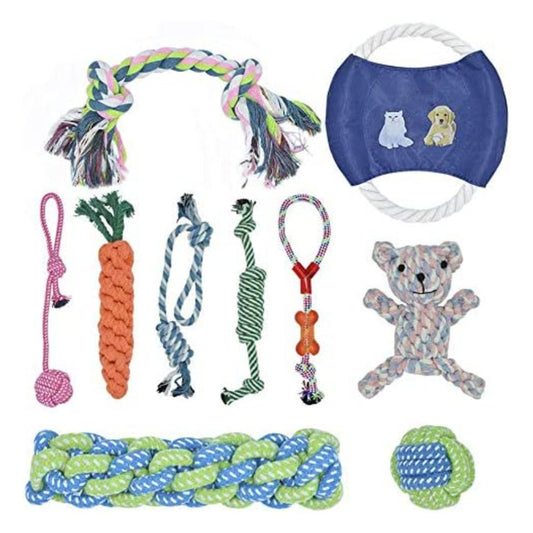 Durable Puppy Toys Dog Toys Prevent Boredom Anxiety Teething Knots