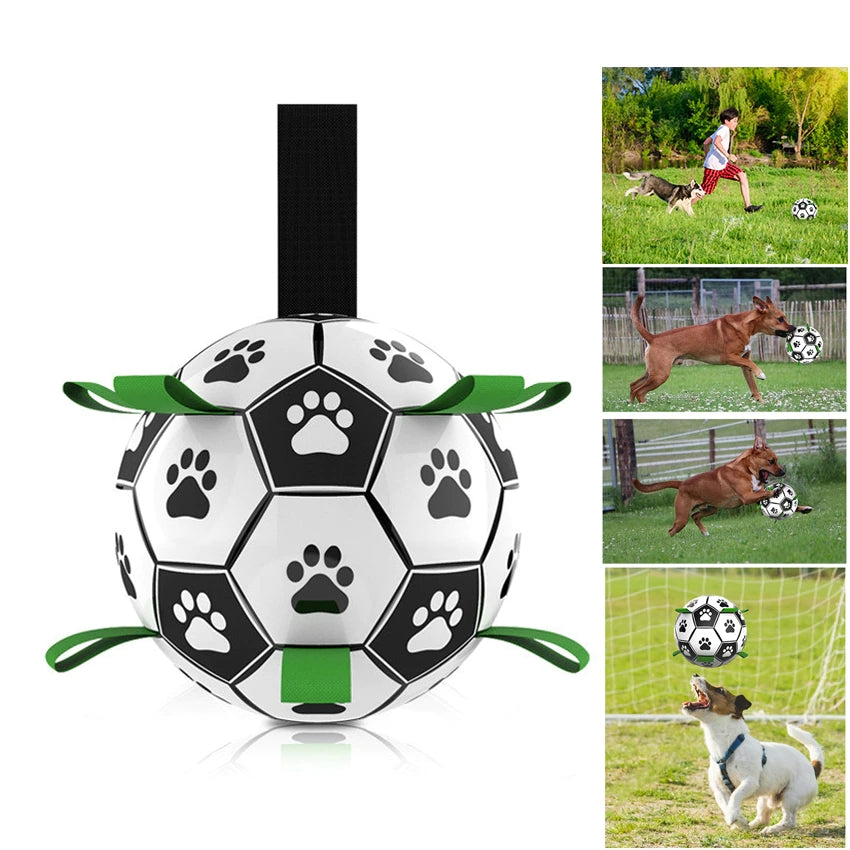 Dog Outdoor training Soccer Pet Bite Chew Balls