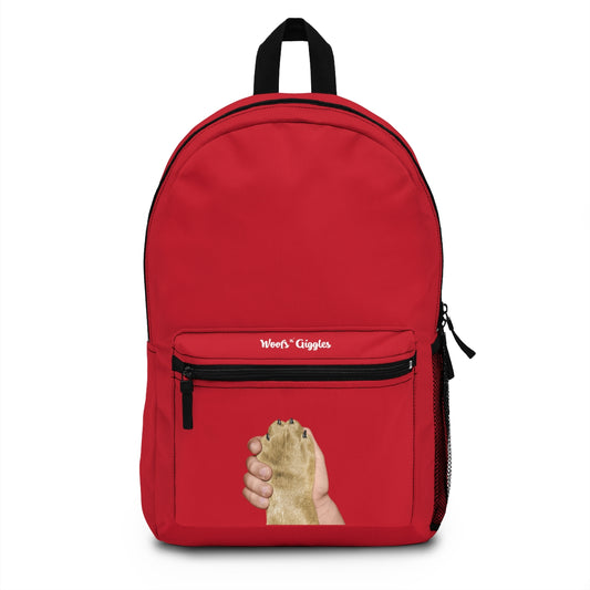 Tan/Golden Red Backpack