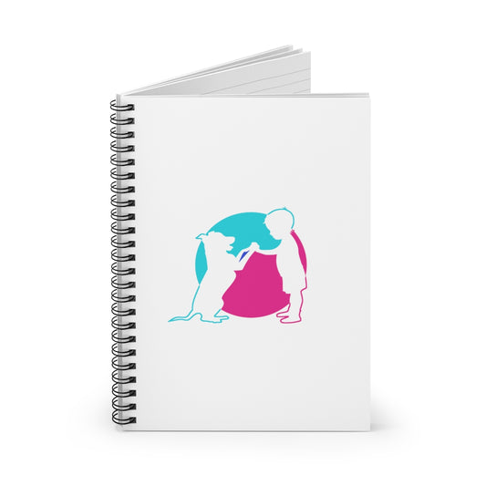 Friends Forever Spiral Ruled Line Notebook - Special Edition