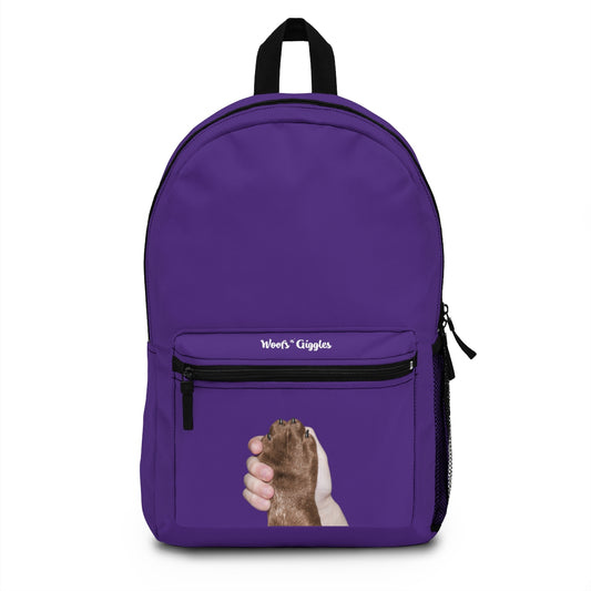 Light/Brown Purple Backpack