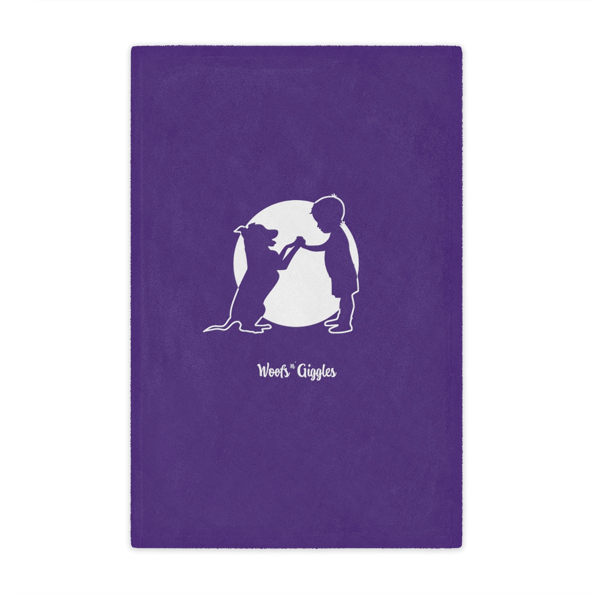 Woofs n' Giggles Minky Blanket - Purple